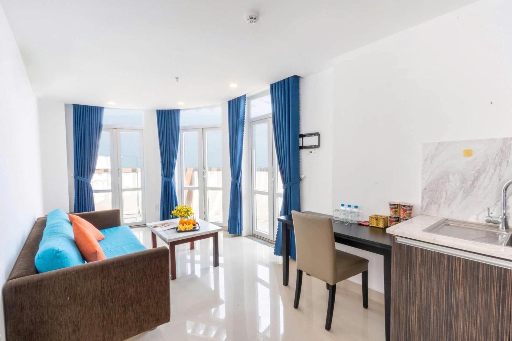 Queen Palace Sea View Hotel Da Nang Exteriör bild